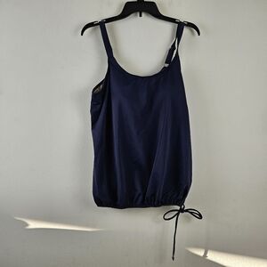 Swim 365 Plus 18W Navy Swim Tankini